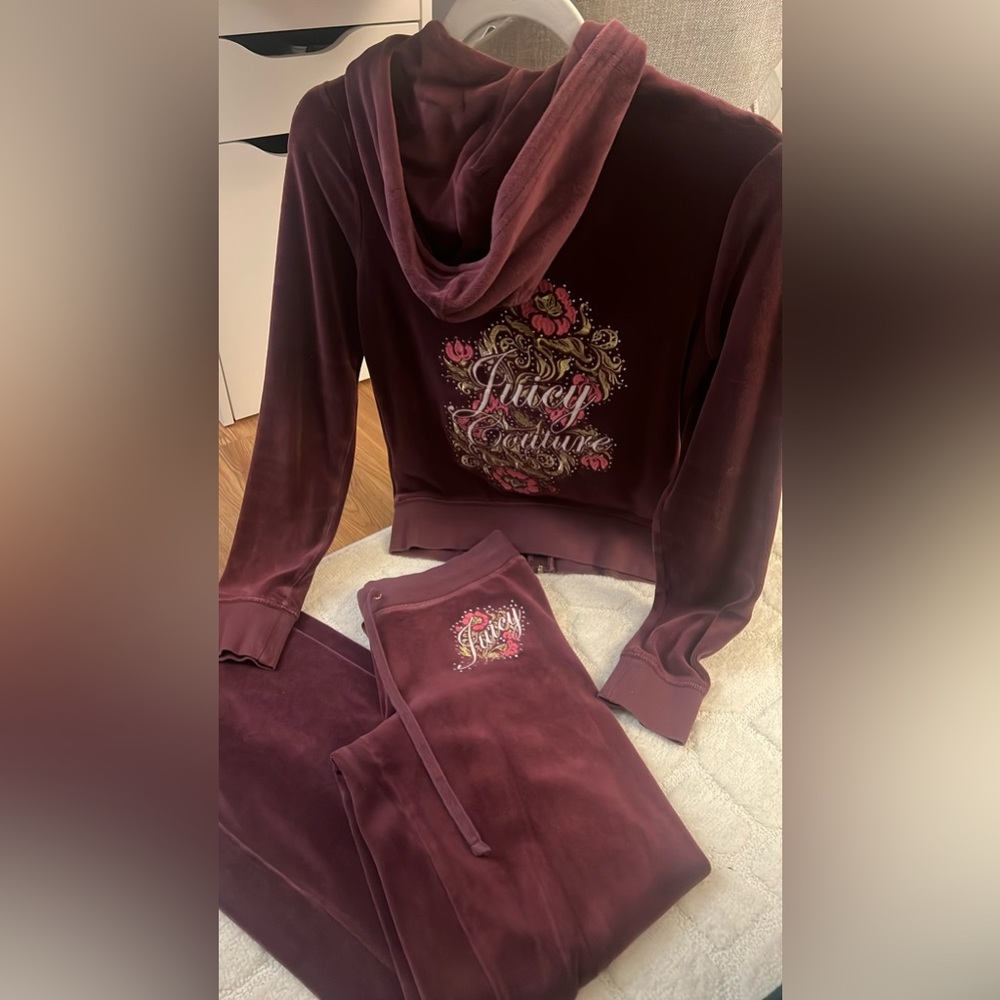 Juicy Couture Velour Track Suit